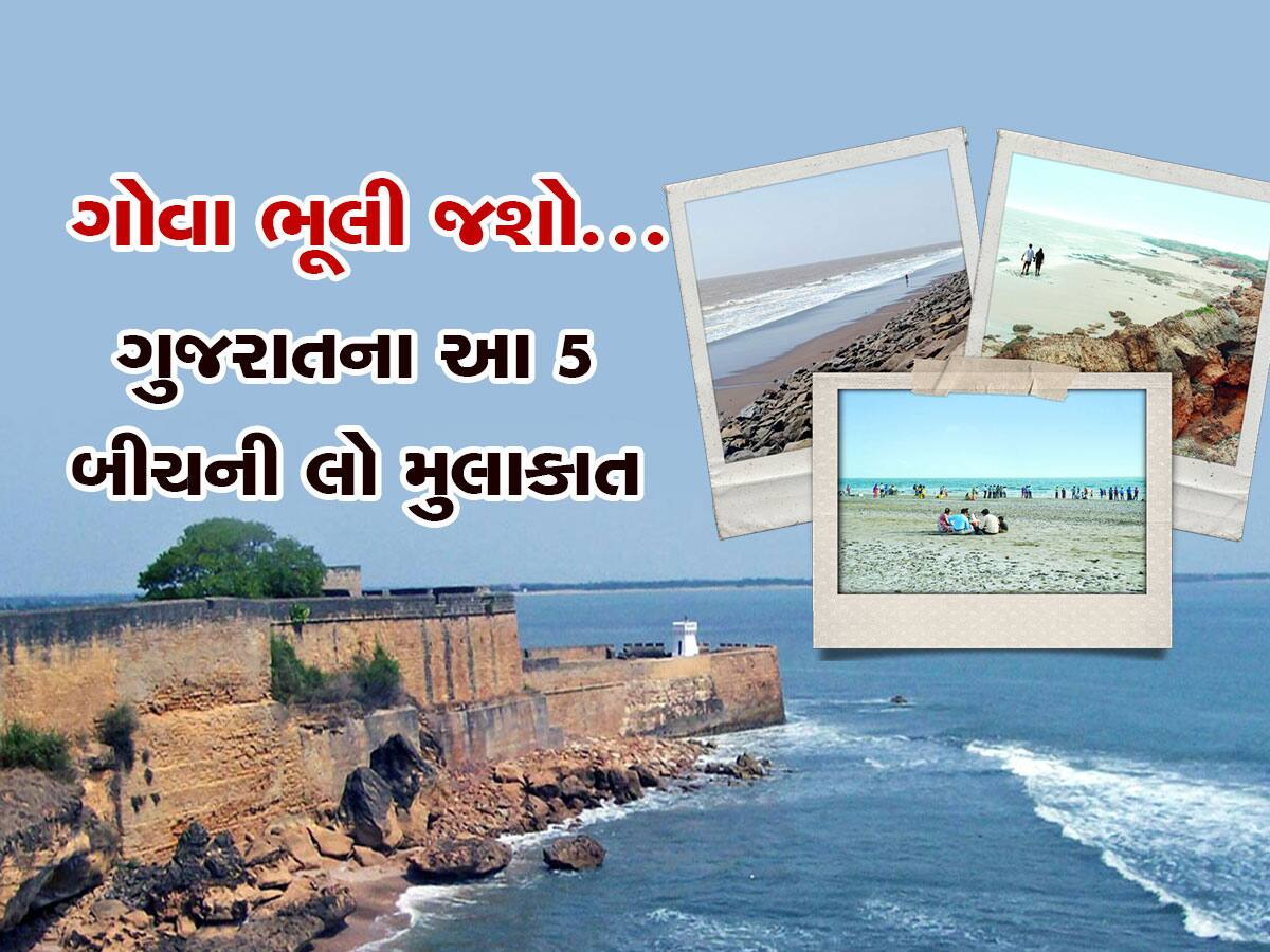 Pics: થાઈલેન્ડ-ગોવાને પણ ટક્કર મારે એવા ગુજરાતના આ 5 બીચ...એક એકથી છે ચડિયાતા