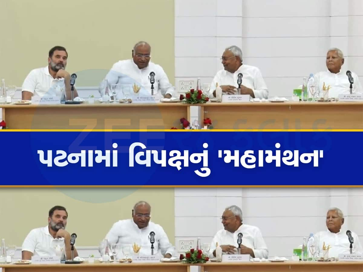 Opposition Meeting: બિહારમાં વિપક્ષી પાર્ટીની બેઠક પૂર્ણ, રાહુલ ગાંધી બોલ્યા- દેશ બચાવવા કોંગ્રેસ બલિદાન આપવા તૈયાર