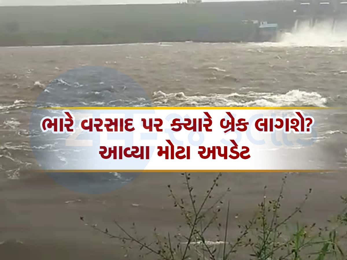 Rain Alert : ગુજરાતમાં વરસાદે ક્યાં વિરામ લીધો અને ક્યા ત્રાટકશે, હવામાન વિભાગની આ છે નવી આગાહી  
