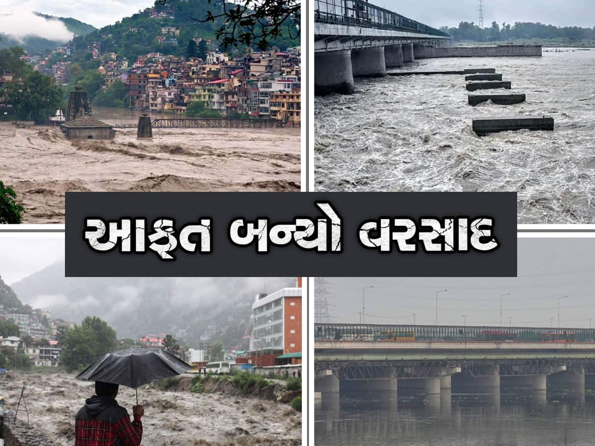 Heavy Rain Alert: 4 દિવસમાં 100 લોકોના મોત, હિમાચલમાં ભારે તબાહી, યમુનાએ ધારણ કર્યું વિકરાળ સ્વરૂપ