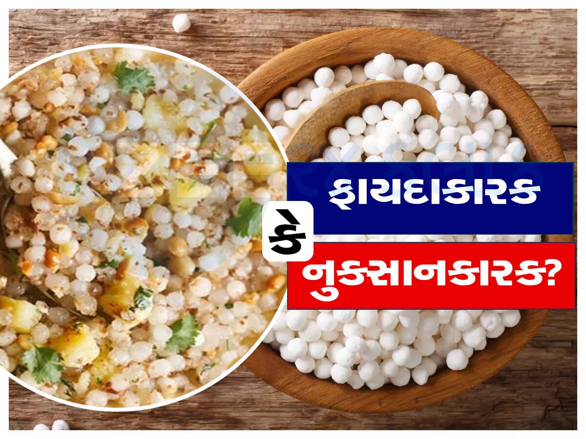 સાબુદાણા ખાવા ફાયદાકારક છે કે નુકસાનકારક? જાણો શું કહે છે એક્સપર્ટ!