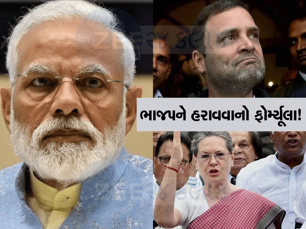 BJP ને પછાડવા માટે કોંગ્રેસ 2004ના ફોર્મ્યૂલા પર કામ કરી રહી છે, 2024ના પ્લાન વિશે થયો ખુલાસો!