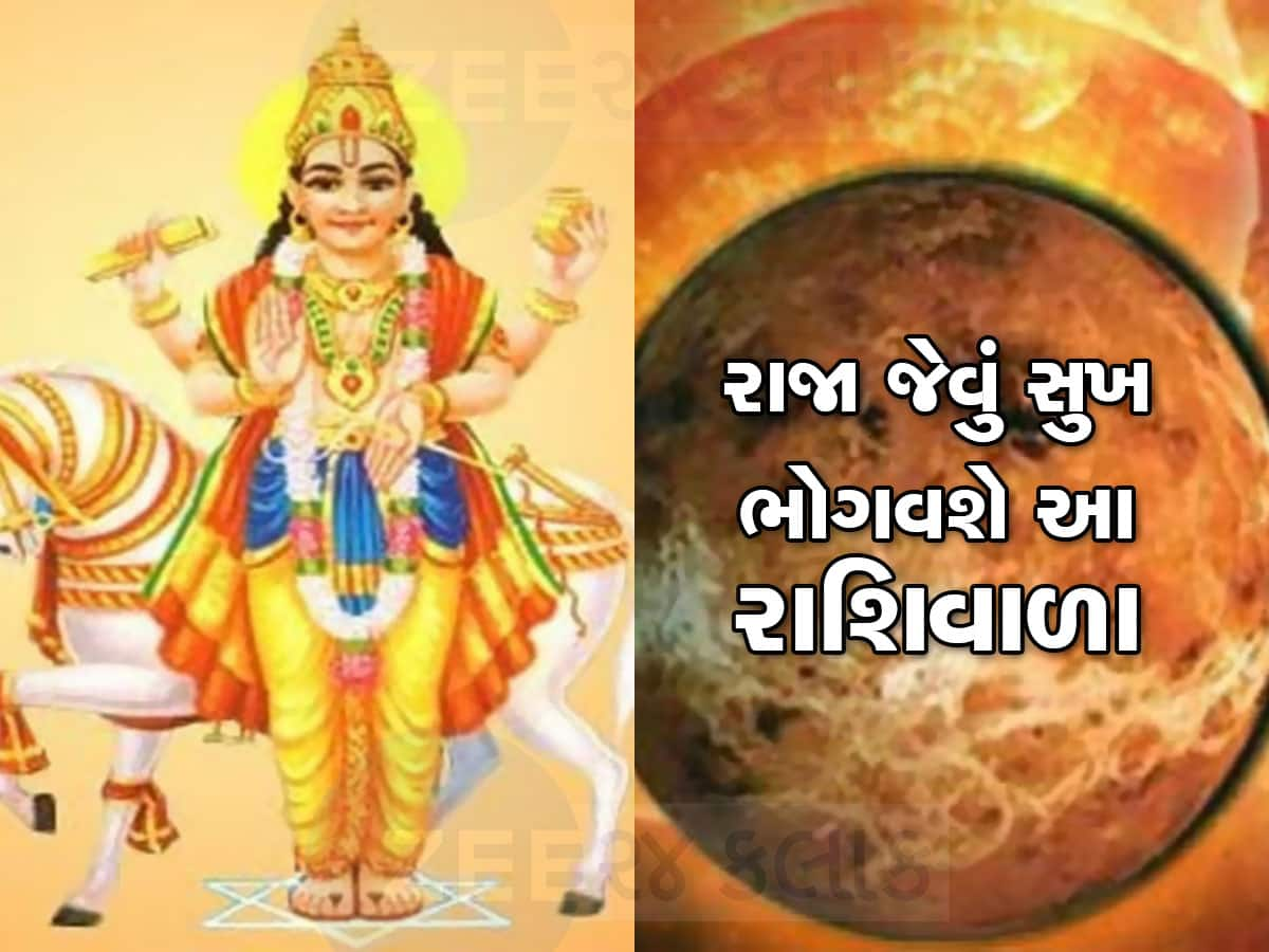 વક્રી શુક્ર વૃષભ સહિત આ 4 રાશિવાળાનું ભાગ્ય પલટી નાખશે, બેંક બેલેન્સમાં તગડો વધારો થશે