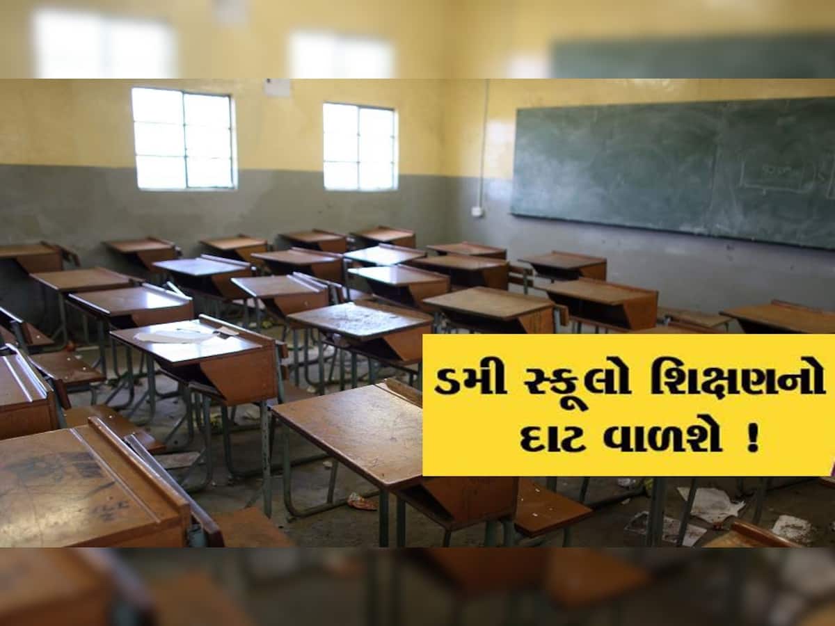 ગુજરાતની ડમી શાળાઓમાં ફફડાટ! શિક્ષણ વિભાગના આદેશના પગલે DEO કરશે સરપ્રાઇઝ ચેકીંગ
