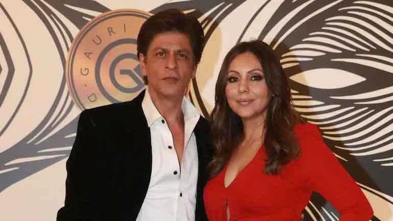 Shahrukh Khan and Gauri Khan: 