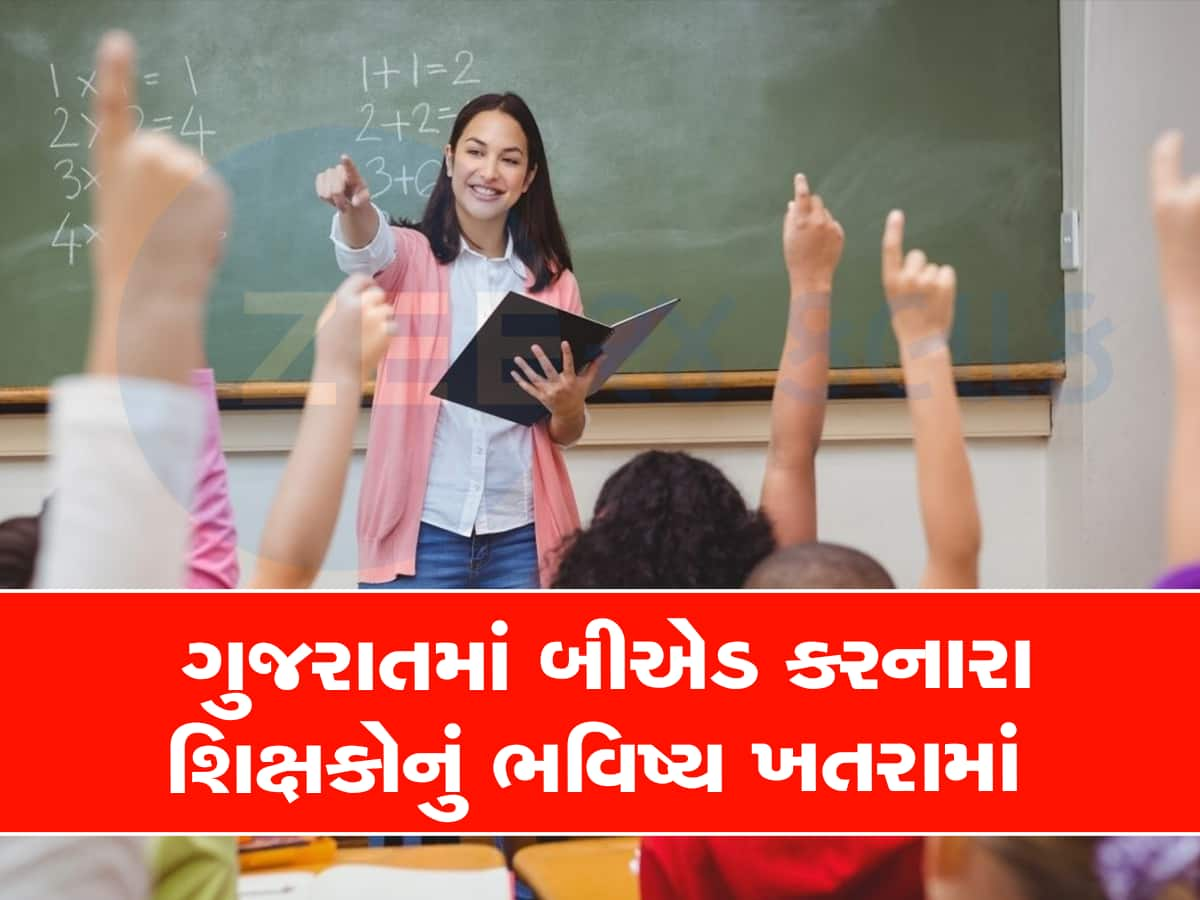 ગુજરાતમાં શિક્ષકો માટે સૌથી મોટા ખબર : ધોરણ-6થી 8માં બીએડ કરનાર નહીં બની શકે શિક્ષક