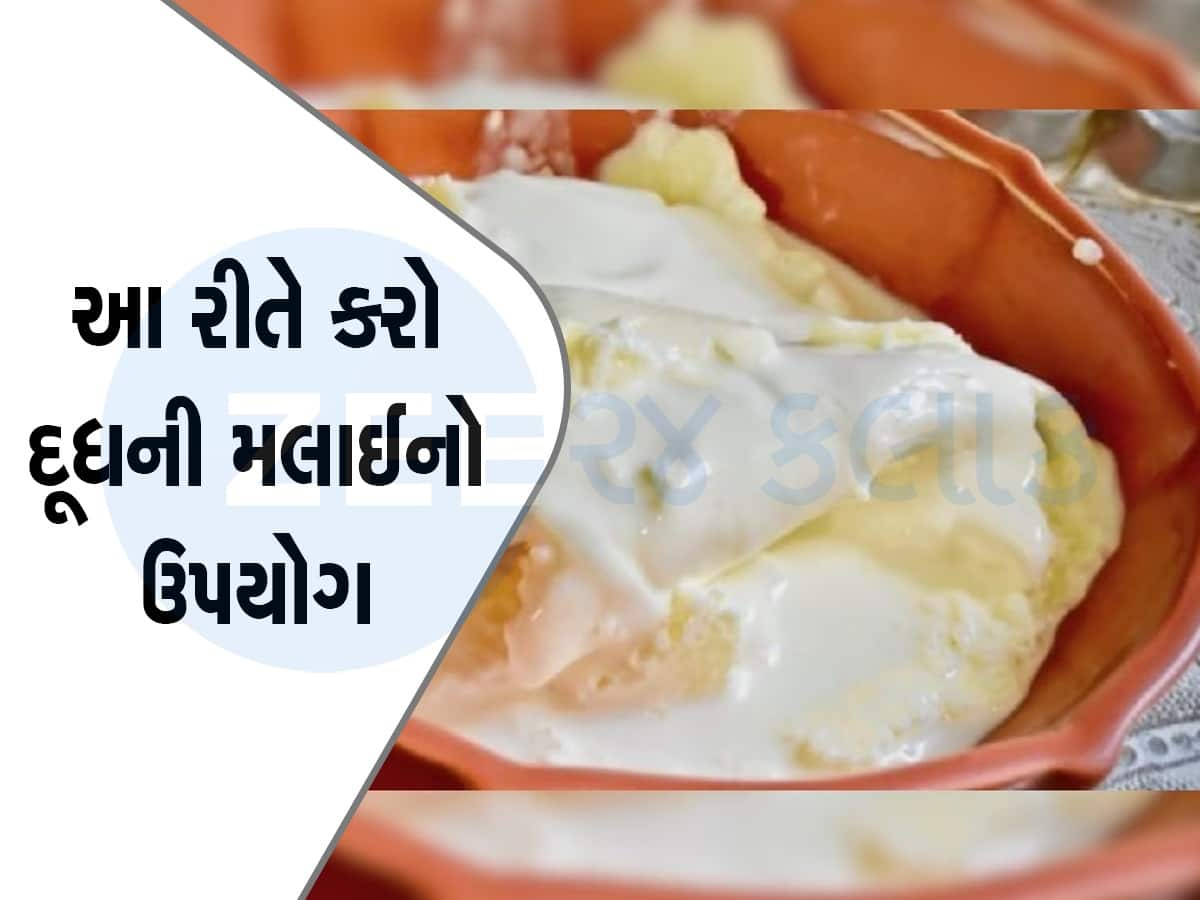 દૂધની મલાઈથી બનાવો ટેસ્ટી વાનગી, શરીરને મળશે ગજબના લાભ, આ રીતે કરો ઉપયોગ