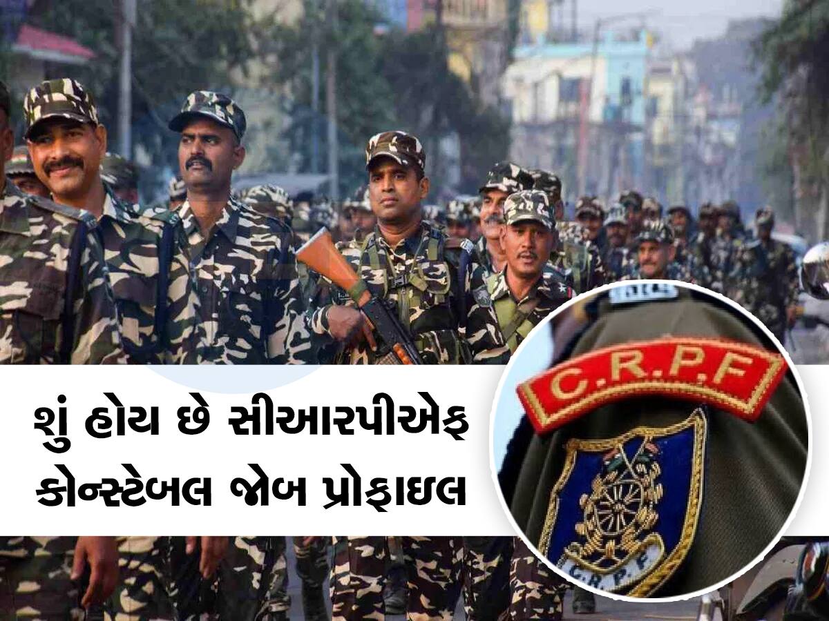 CRPF Salary: CRPF માં નોકરી મળે તો કેટલો મળે છે પગાર અને કઈ મળશે સુવિધાઓ? એકવાર ચેક કરી લેજો