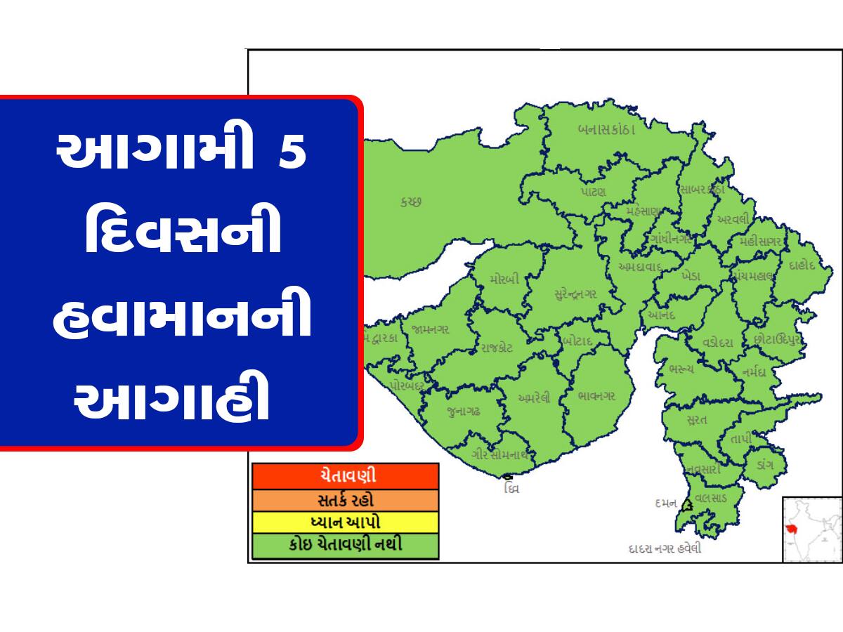 ગુજરાતમાં વરસાદનો પાંચમો રાઉન્ડ પણ ફેલ જશે, નબળા ચોમાસાની છે ભયાનક આગાહી