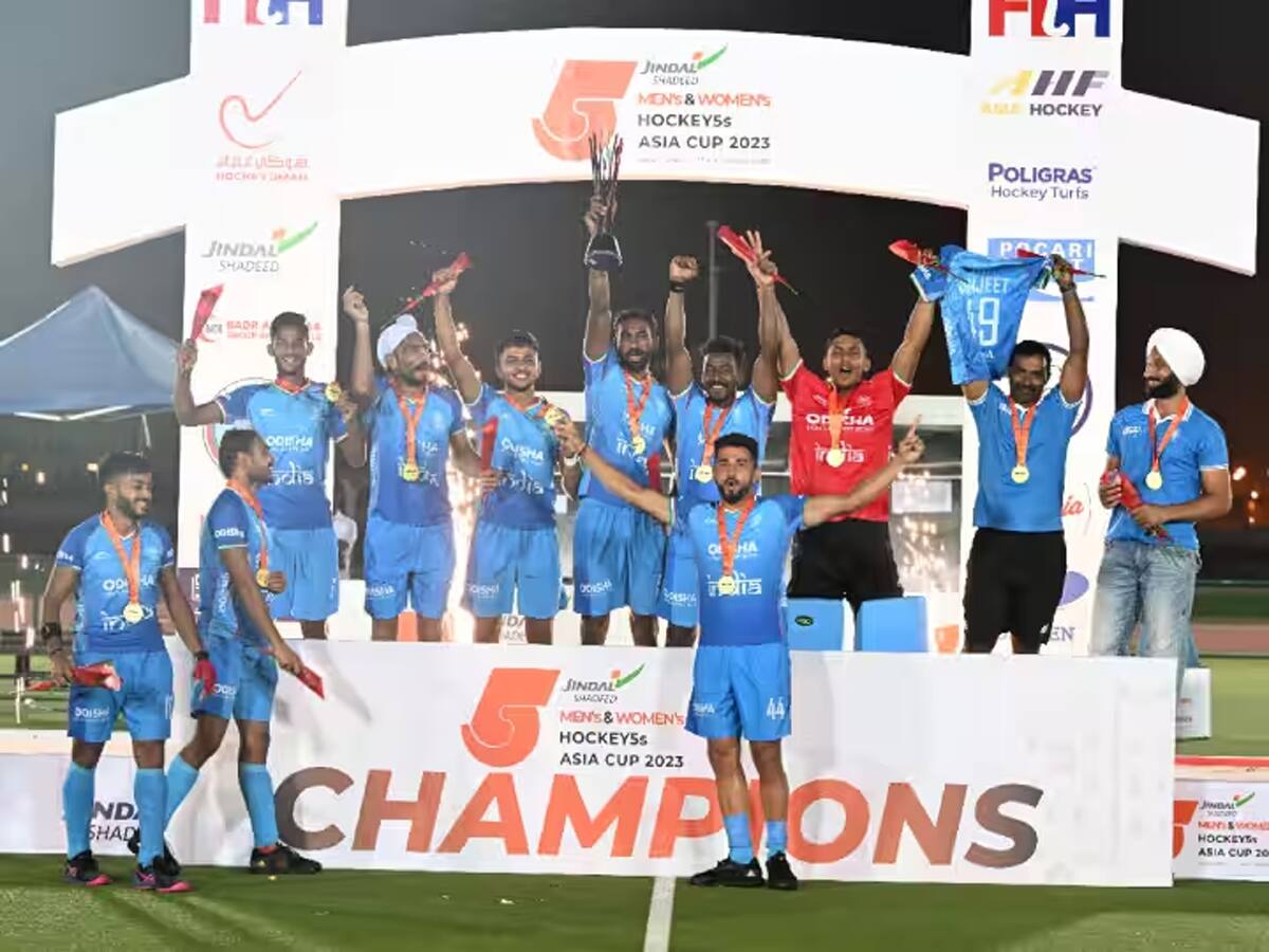 Hockey 5s Asia Cup 2023: ક્રિકેટમાં ફ્લોપ પરંતુ હોકી હિટ રહી ટીમ ઇન્ડીયા, પાકિસ્તાનને ફાઇનલમાં હરાવ્યું