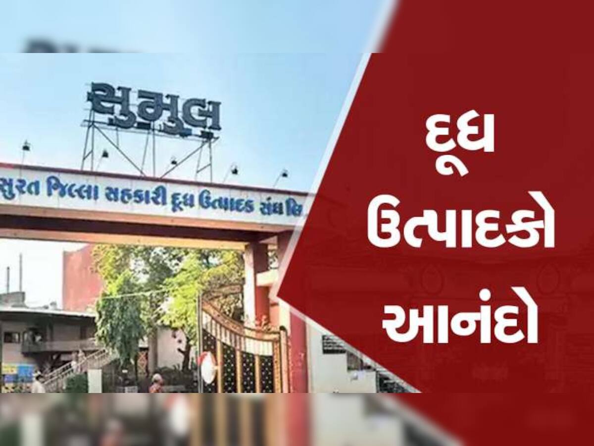 પશુપાલકો માટે ખુશીના સમાચાર; સુમુલ ડેરીએ પશુપાલકોની દિવાળી સુધારી, વર્ષે 60 કરોડ લાભ થશે