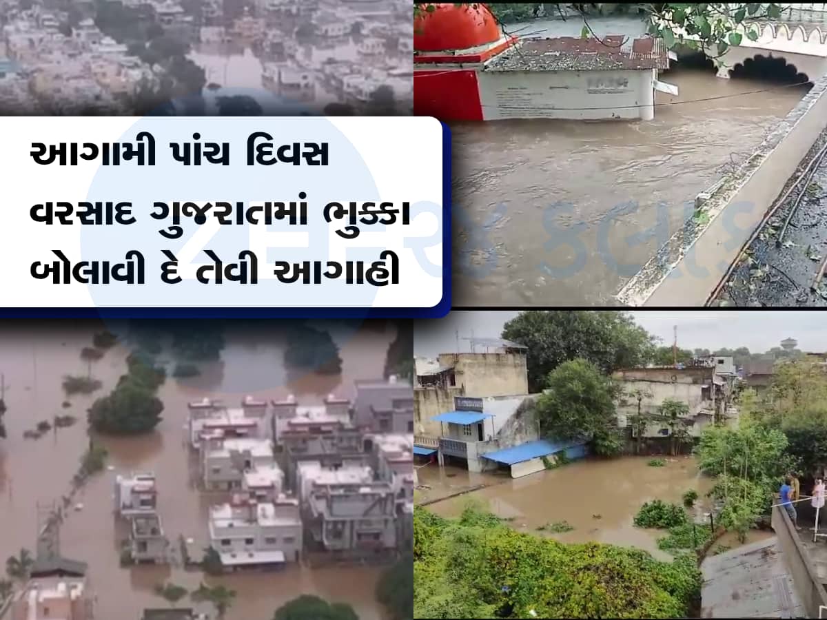 ગુજરાતમાં આજે 11 જિલ્લામાં ભારે વરસાદની આગાહી, વેલમાર્ક લો પ્રેશર ભુક્કા કાઢશે