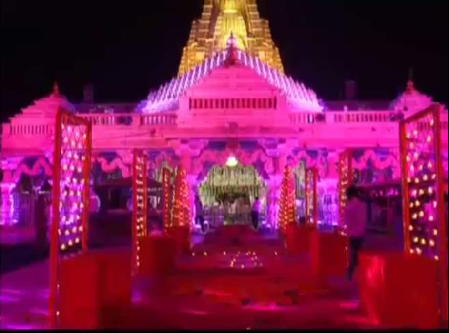 ambaji temple lighting during bhadaravi poonam fair looks like heaven