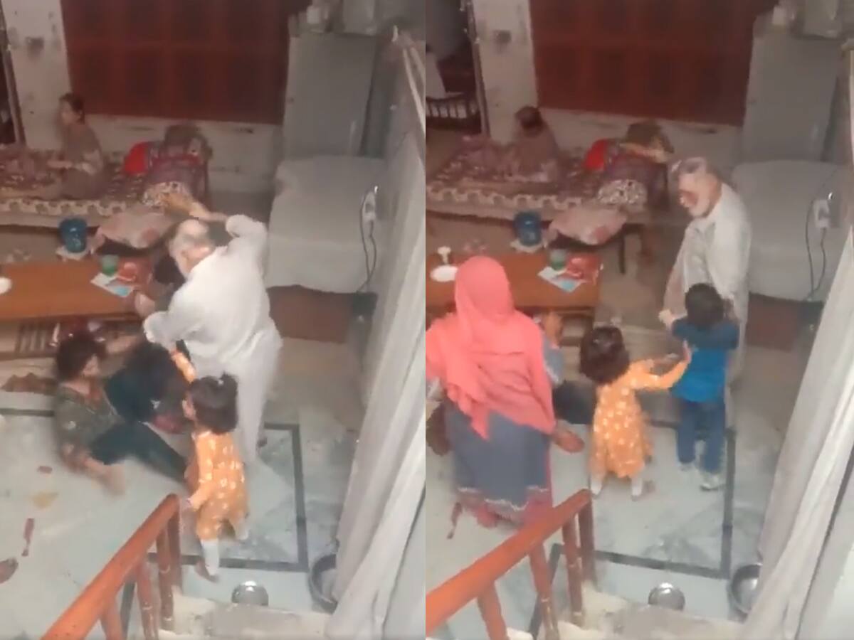જમવામાં થોડું મોડું થતાં પુત્રવધૂને બેરહેમીથી ફટકારી, બાળકો ચીસો પાડતા રહ્યા, પણ હાથ ન રોક્યા, જુઓ VIDEO