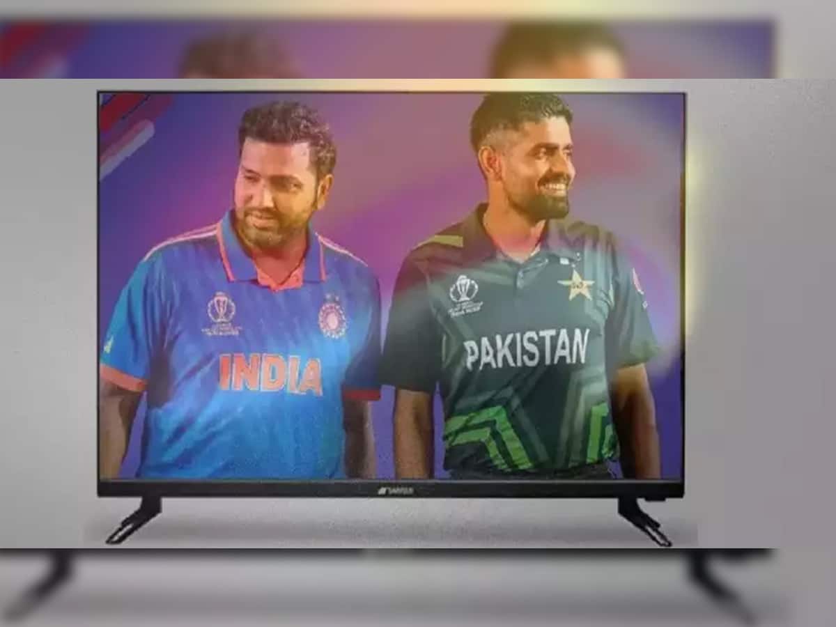 ભારત vs પાકિસ્તાન પર Sansuiની મોટી જાહેરાત, ભારત મેચ જીત્યું તો 32 ઈંચનું સ્માર્ટ ટીવી ફ્રીમાં મળશે