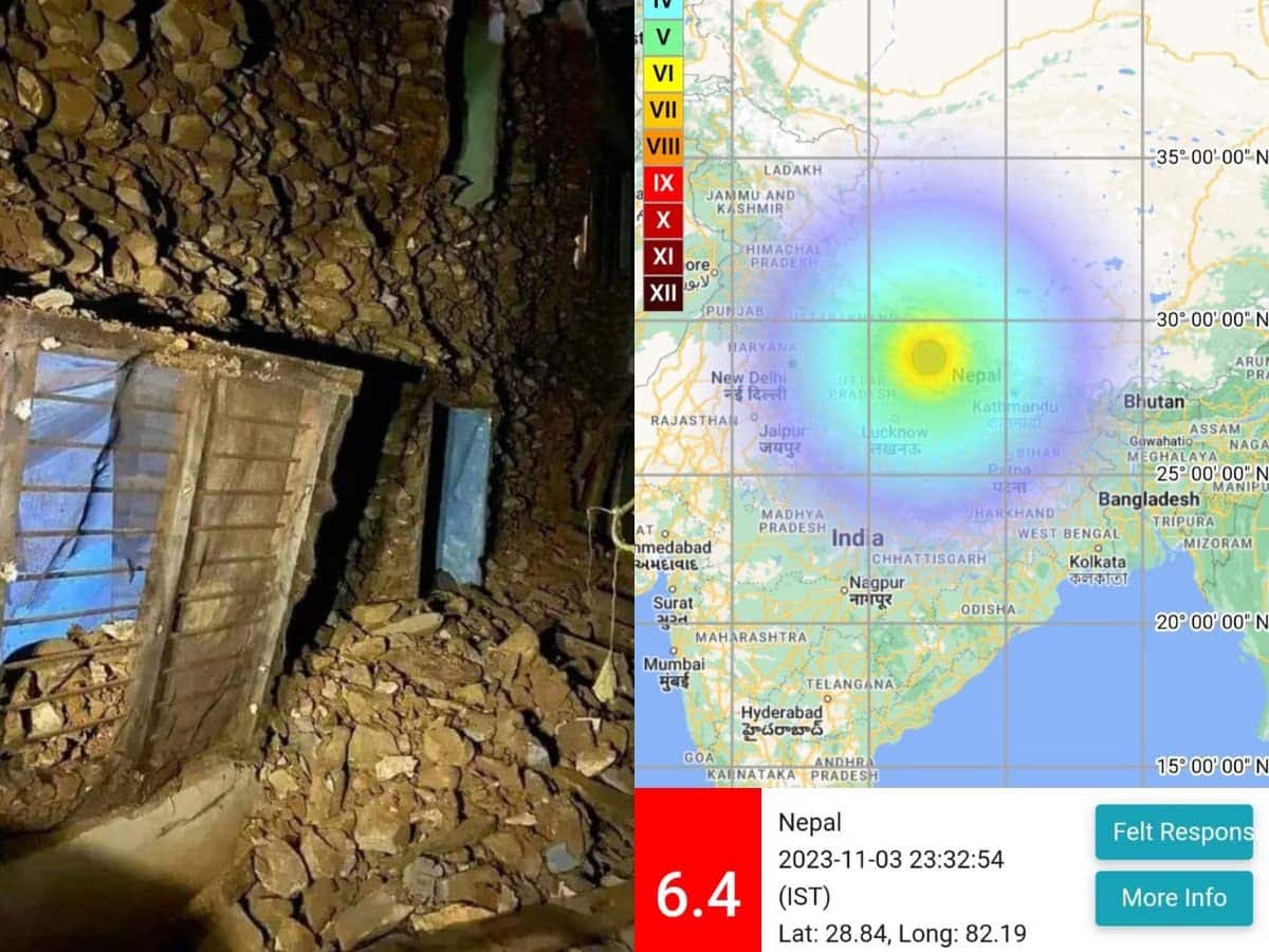 Earthquake: ભૂકંપના કારણે નેપાળમાં ભારે તબાહી, અત્યાર સુધીમાં 132 લોકોના મોત, અનેક ઈમારતો ધરાશાયી
