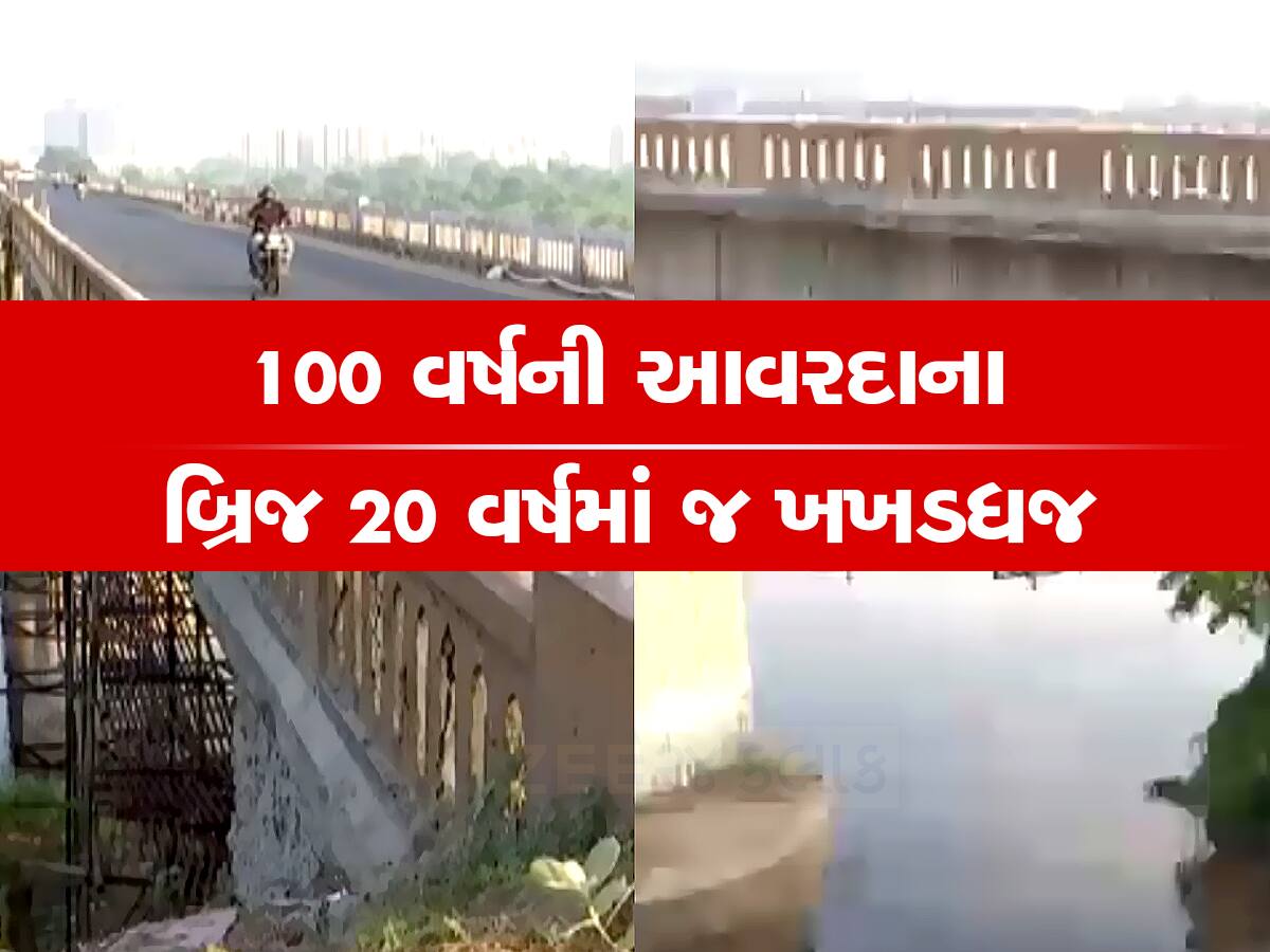 વિકાસશીલ ગુજરાત સરકાર ટકાઉ બ્રિજ આપવામાં નિષ્ફળ, નવા બ્રિજ 20 વર્ષ પણ માંડ ચાલે છે
