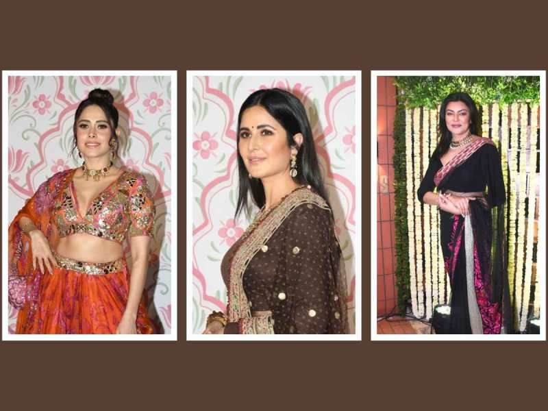 પાર્ટીમાં કેટરિનાએ કામણ પાથર્યા, તો આ અભિનેત્રીએ તેના એક્સ બોયફ્રેન્ડ સાથે આપ્યો પોઝ