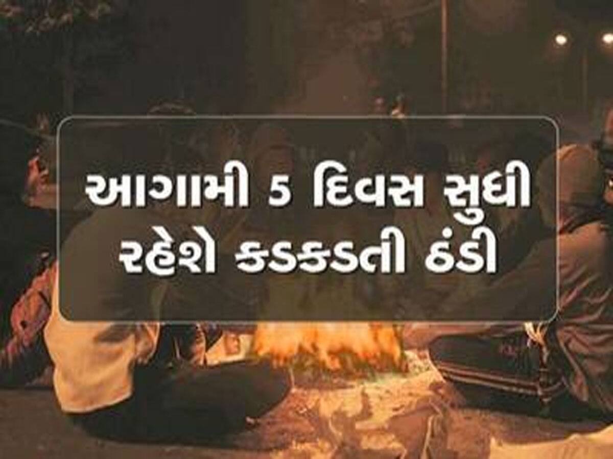 ગુજરાતમાં વાતાવરણનો પારો ગગડ્યો, આવી ગઈ ભયાનક ઠંડીની આગાહી