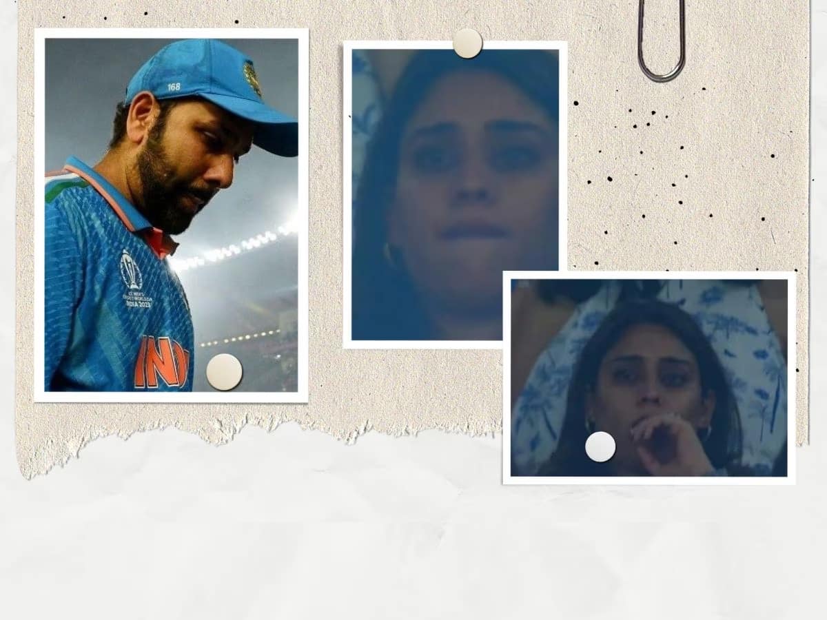 Rohit Sharma ને રડતો જોઇ પોતાના પર કાબૂ કરી ન શકી રિતિકા, છલકી પડ્યા આંસૂ- VIDEO