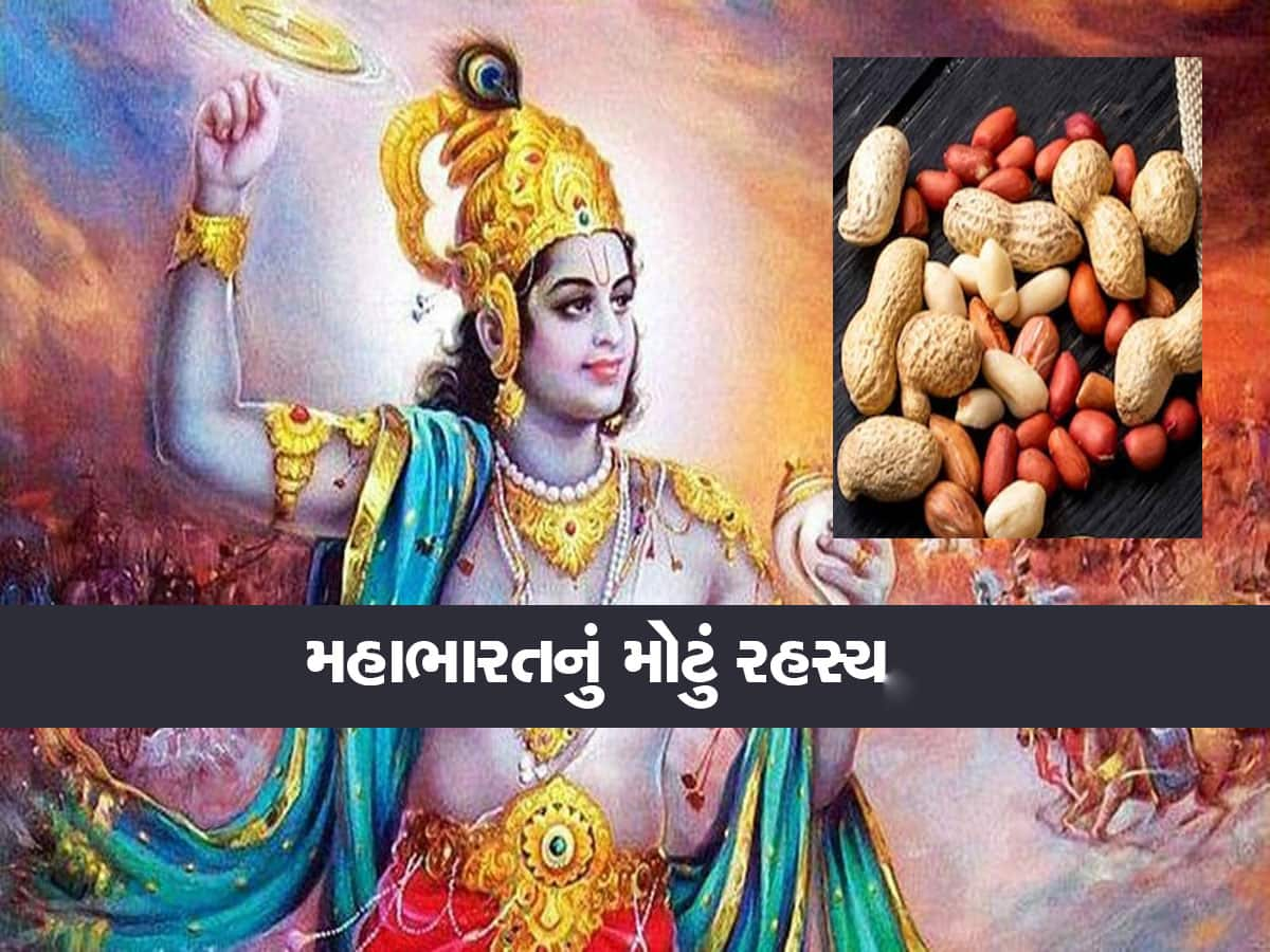 મહાભારત યુદ્ધના 18 દિવસ દરમિયાન શ્રીકૃષ્ણ કેમ રોજ ખાતા હતા મગફળી?