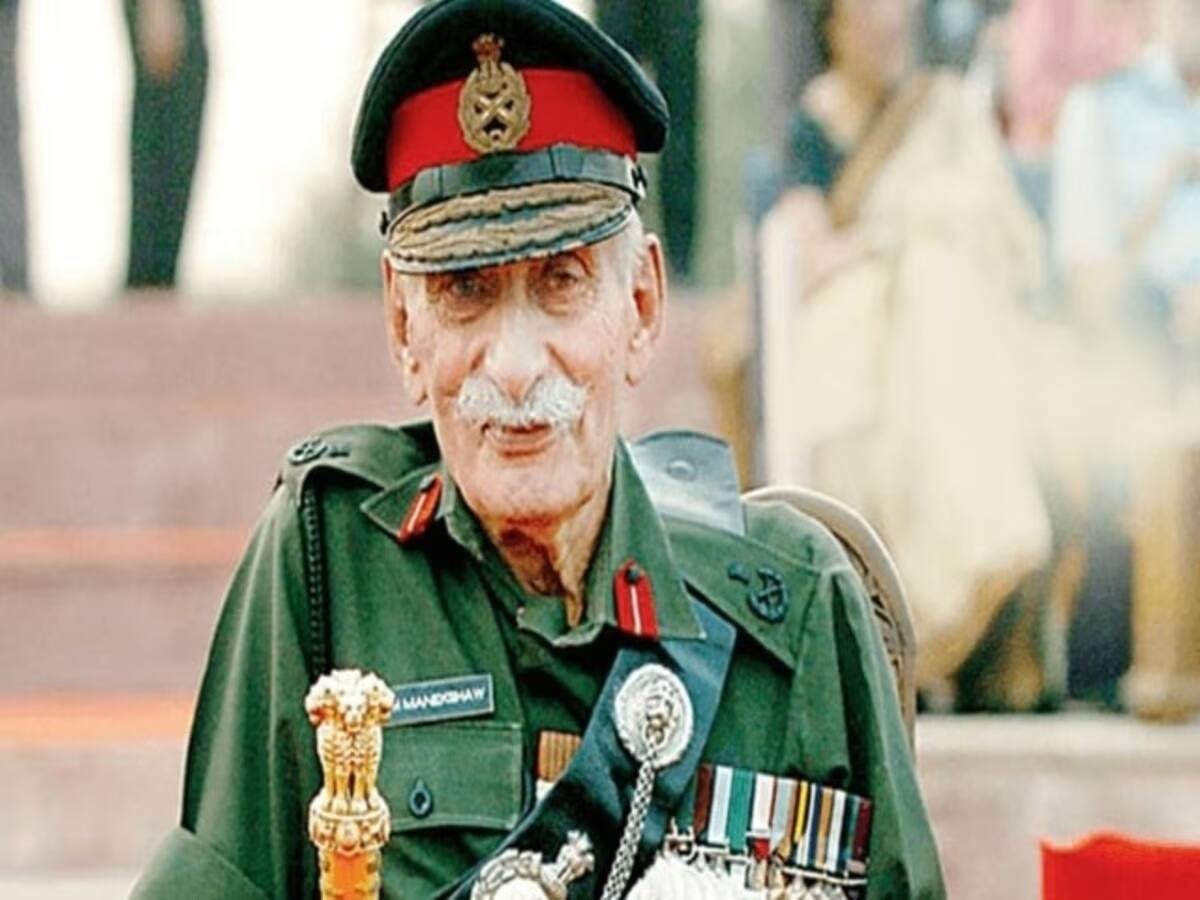 General Ramaswe Samhs Image કોણ હતા સેમ માણેકશા? પાકિસ્તાનને ધૂળ ચટાડનારની 'સામ બહાદુર' બોલાવી રહી ...