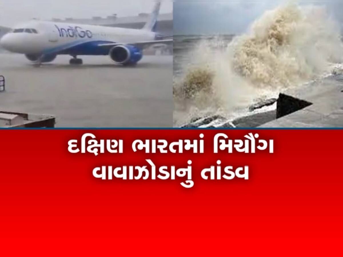 Cyclone Michaung: તમિલનાડુમાં વાવાઝોડાએ વેર્યો વિનાશ, લોકોના ઘરોમાં ઘૂસ્યા પાણી, આઠના મોત