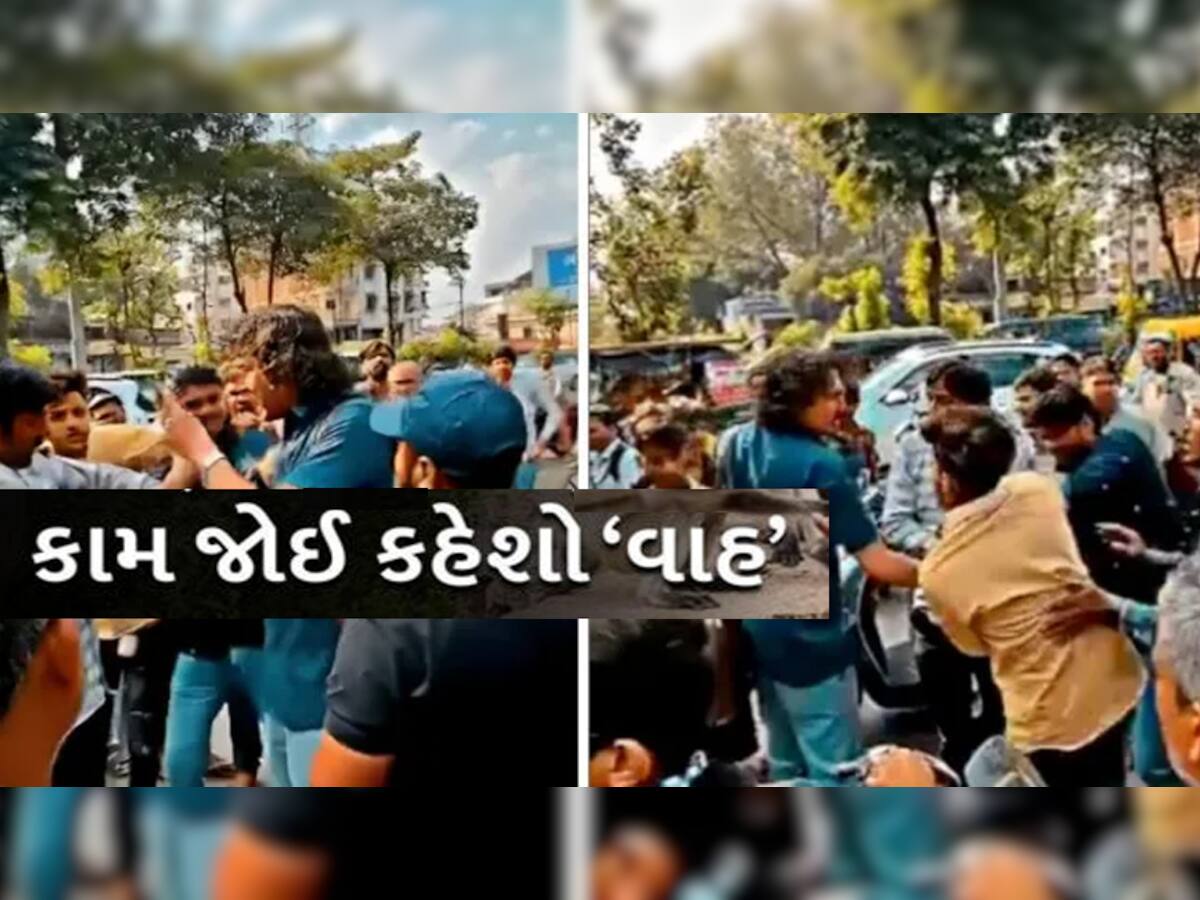 VIDEO: આ ભાઈનો વાંક એટલો કે એણે Wrong Side માં વાહન રોક્યું!! સુરતના આ દ્રશ્યો તમારું હૃદય કંપાવી દેશે!