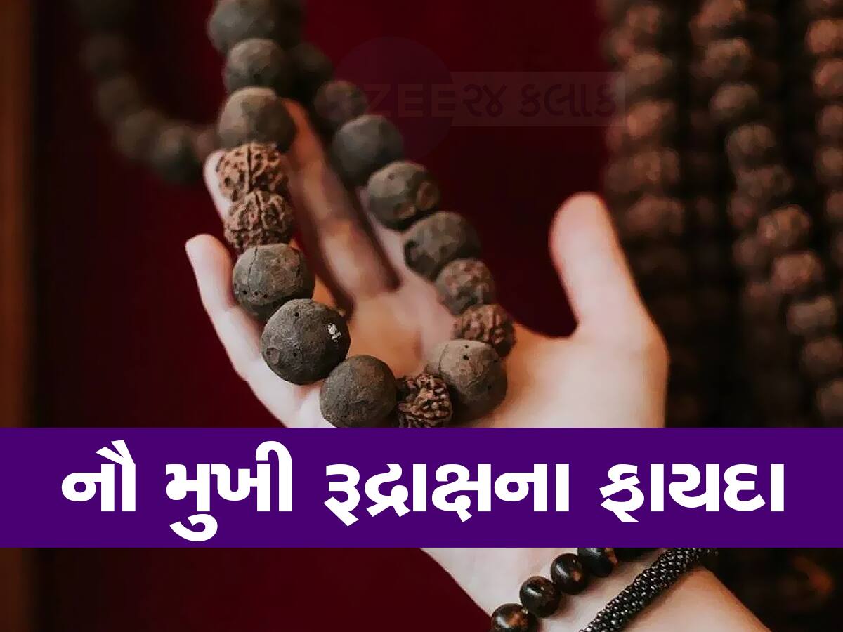 Mujad Raksha 9 mukhi rudraksha: નૌ મુખી રૂદ્રાક્ષ ધારણ કરતાં જ બની જશો કીર્તિમાન ...