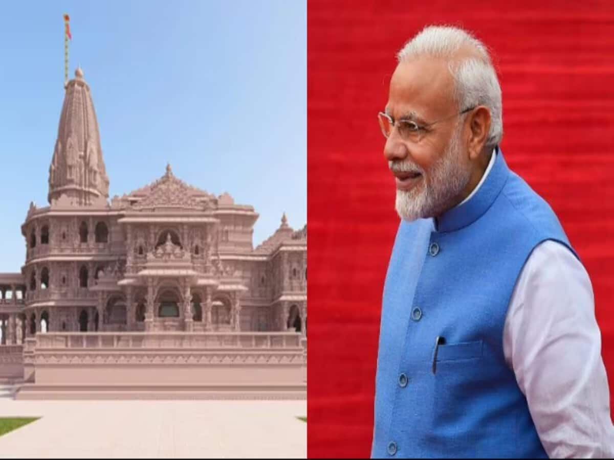 Ram Mandir: પ્રાણ પ્રતિષ્ઠા દરમિયાન ગર્ભગૃહમાં માત્ર 5 લોકોને પ્રવેશ, પીએમ મોદી સાથે આ લોકો રહેશે હાજર