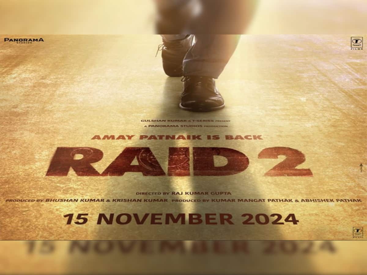 Raid 2: અજય દેવગનની ફિલ્મ રેઈડ 2 ની રિલીઝ ડેટ જાહેર, આ તારીખ અમય પટનાયકની થશે એન્ટ્રી