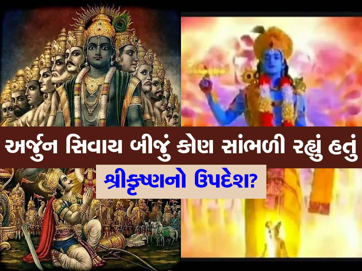 અર્જુન સિવાય કોણે કોણે કર્યા હતા શ્રીકૃષ્ણના વિરાટ સ્વરૂપના દર્શન? 