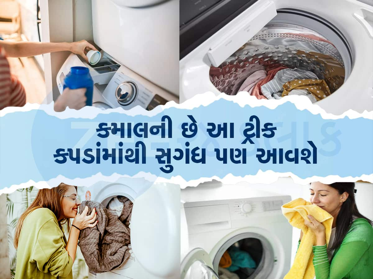 વોશિંગ મશીનમાં નાખો રસોડામાં પડેલી આ 2 વસ્તુ, સુગંધિત અને દૂધ જેવા ચમકશે કપડાં