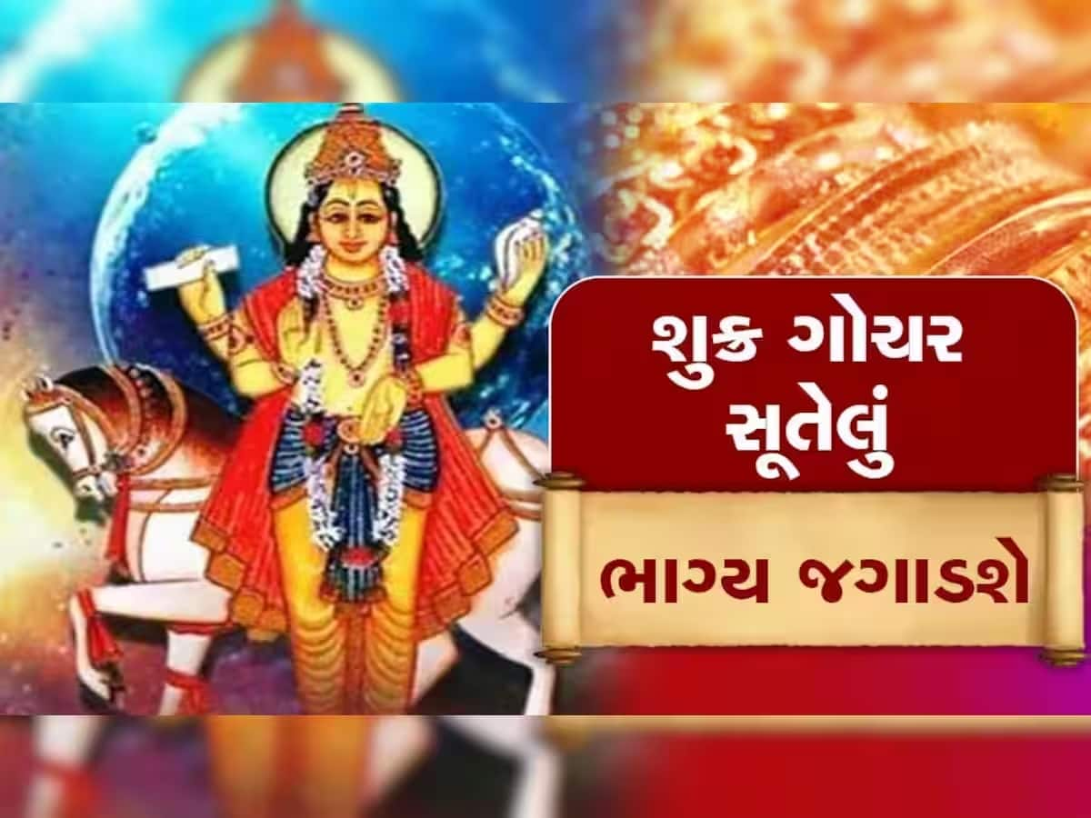 Shukra Gochar 2024: 5 દિવસ બાદ ખાસ મિત્ર શનિની રાશિમાં જશે શુક્ર, આ જાતકોનું ભાગ્ય જાગી જશે