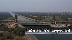 આ PHOTOs જોયા કે નહીં! અમદાવાદ-ગાંધીનગર મેટ્રોનું કામ પૂરજોશમાં, બ્રિજનો આકાશી નજારો