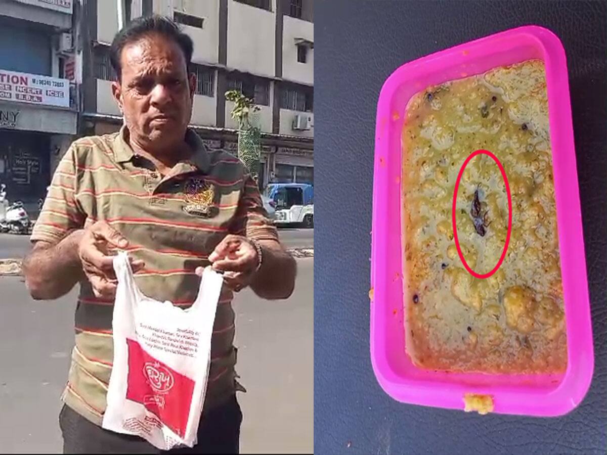 ahmedabad famous das khaman moths found inside chutney complaint in AMC