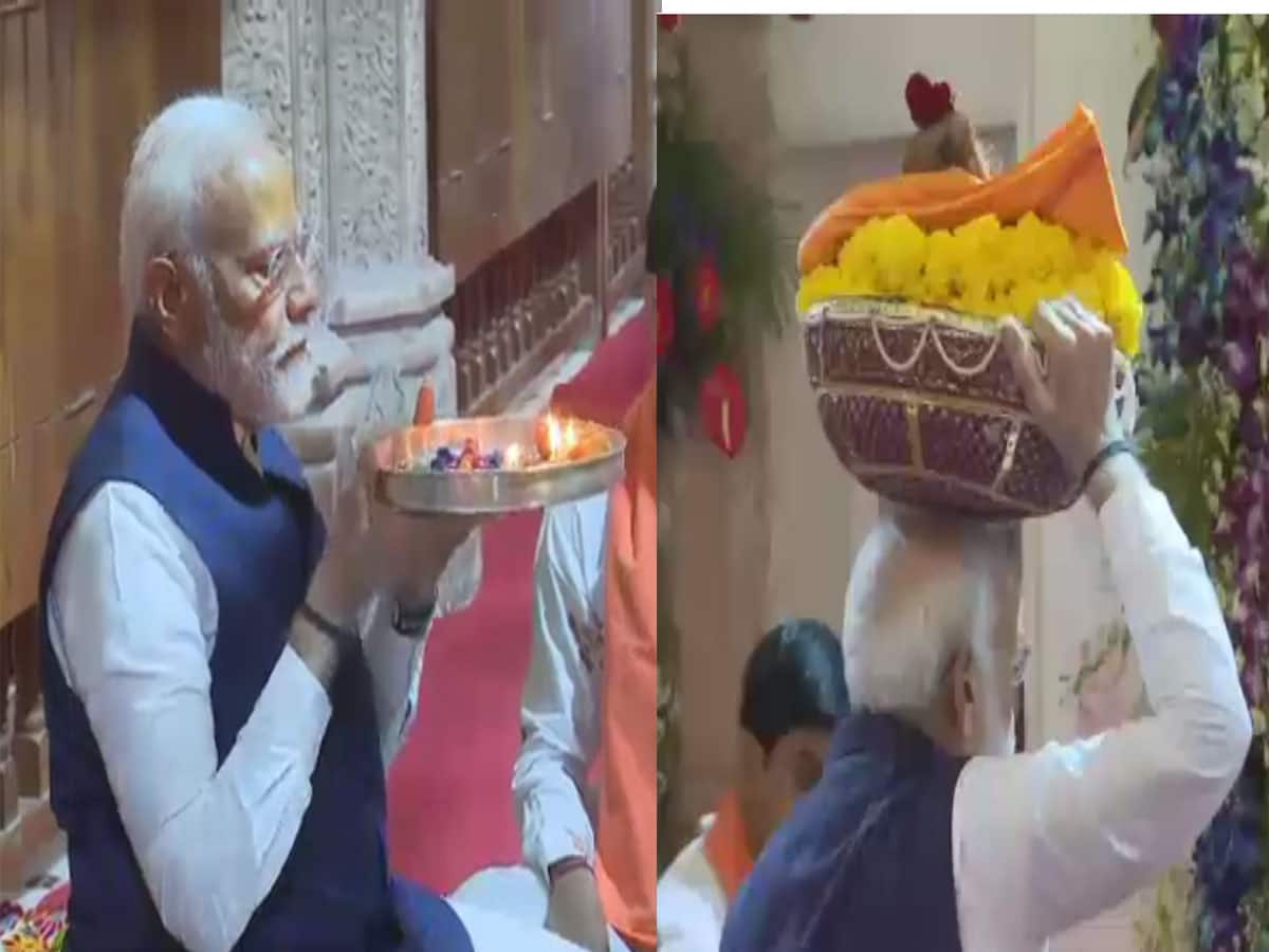 Dwarka: દ્વારકાધીશના શરણે PM મોદી : બેટદ્વારકાના દર્શન કરી સુદર્શન સેતુને ખુલ્લો મૂક્યો