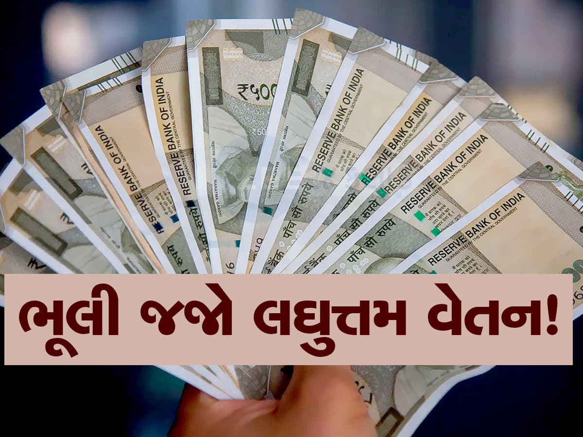 Minimum Wage લઘુત્તમ વેતનની જગ્યાએ આવતા વર્ષથી નવી વ્યવસ્થા લાગૂ