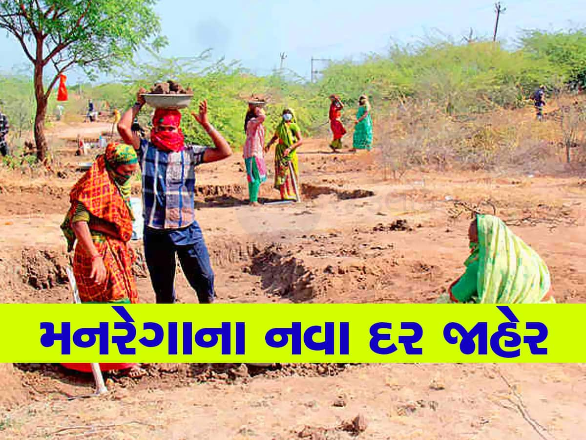 MGNREGA Wages: ચૂંટણી પહેલા મોદી સરકારની ભેટ, મનરેગાની મજૂરીમાં 'બંપર' વધારો, જાણો ગુજરાતમાં કેટલું મળશે દૈનિક વેતન