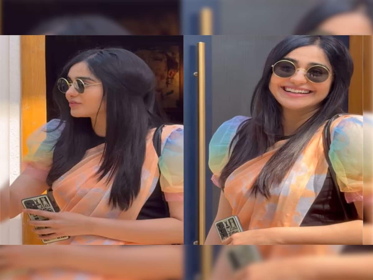 Adah Sharma: અદા શર્માએ પહેરેલી આ સાડી છે ફક્ત 15 રુપિયાની... સાડી જોવા માટે Video વારંવાર જોઈ રહ્યા છે લોકો