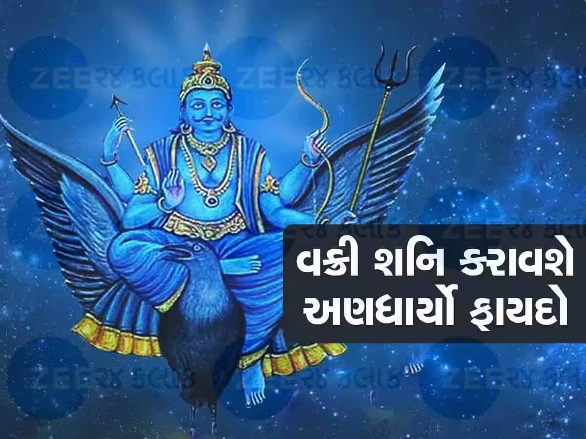 30 વર્ષ બાદ શનિ દેવ સ્વરાશિ કુંભમાં થશે વક્રી, આ જાતકોનો ગોલ્ડન ટાઈમ શરૂ, નવી નોકરી સાથે થશે ધનલાભ