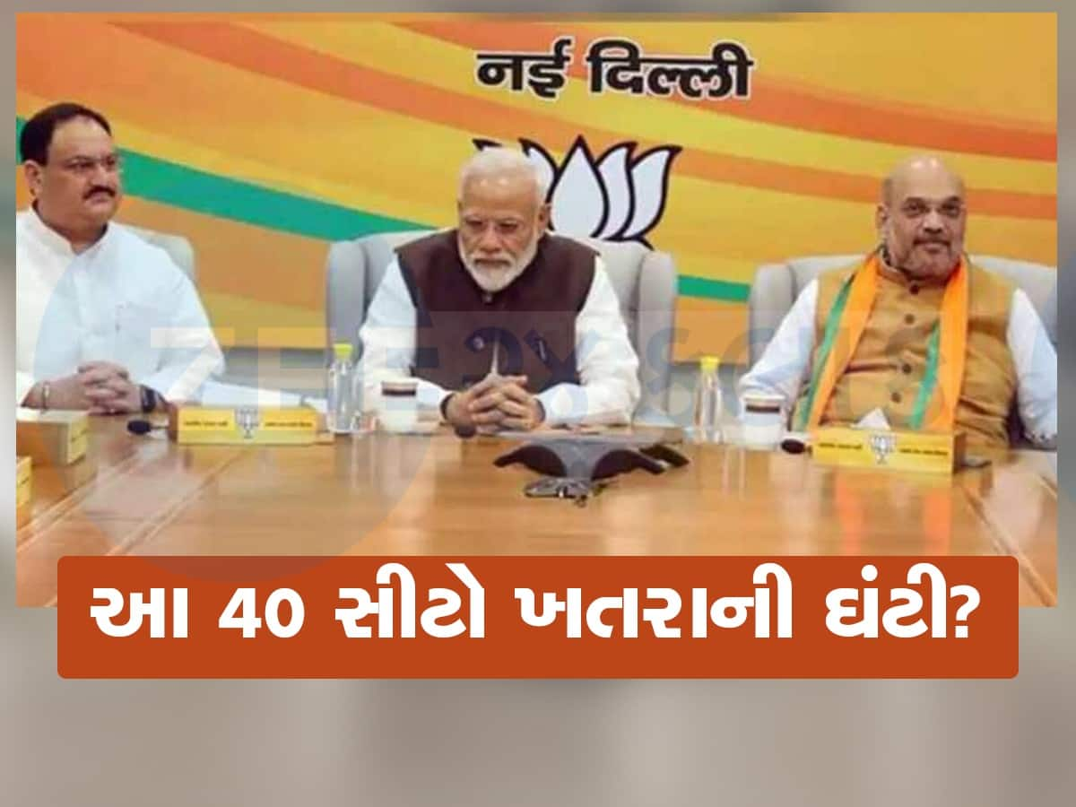 400 પારના ટાર્ગેટમાં ભાજપ ક્યાંક 263 પર ના આવી જાય, 40 બેઠકો પર છે મોટો ખતરો