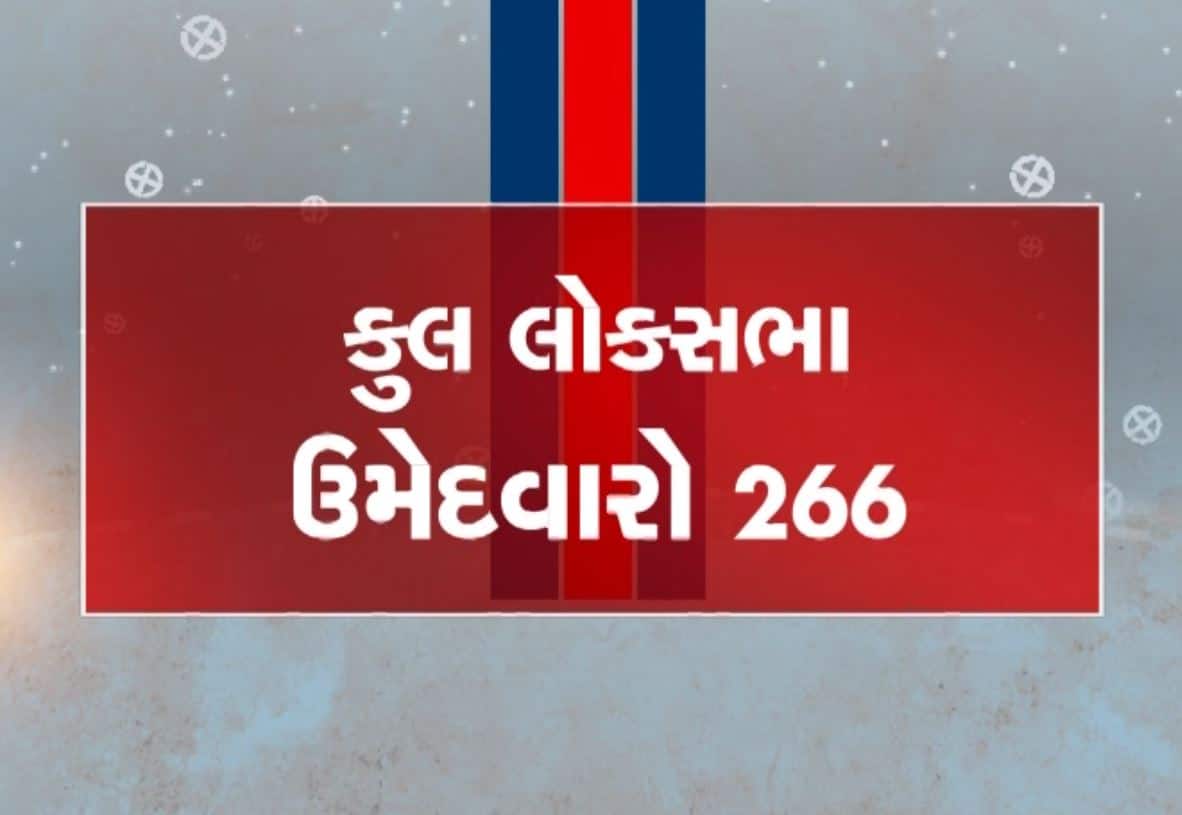 ગુજરાતનું પિક્ચર ફાયનલ : લોકસભાની 25 બેઠકો 266 ઉમેદવારો મેદાનમાં, આ સીટ પર  સૌથી વધારે રસાકસી