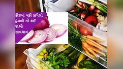 ભૂલથી પણ ના ખાતા ફ્રીજમાં મુકેલી ડુંગળી, શરીરમાં ફેલાઈ જશે ઝેર! શું કહે છે નિષ્ણાતો
