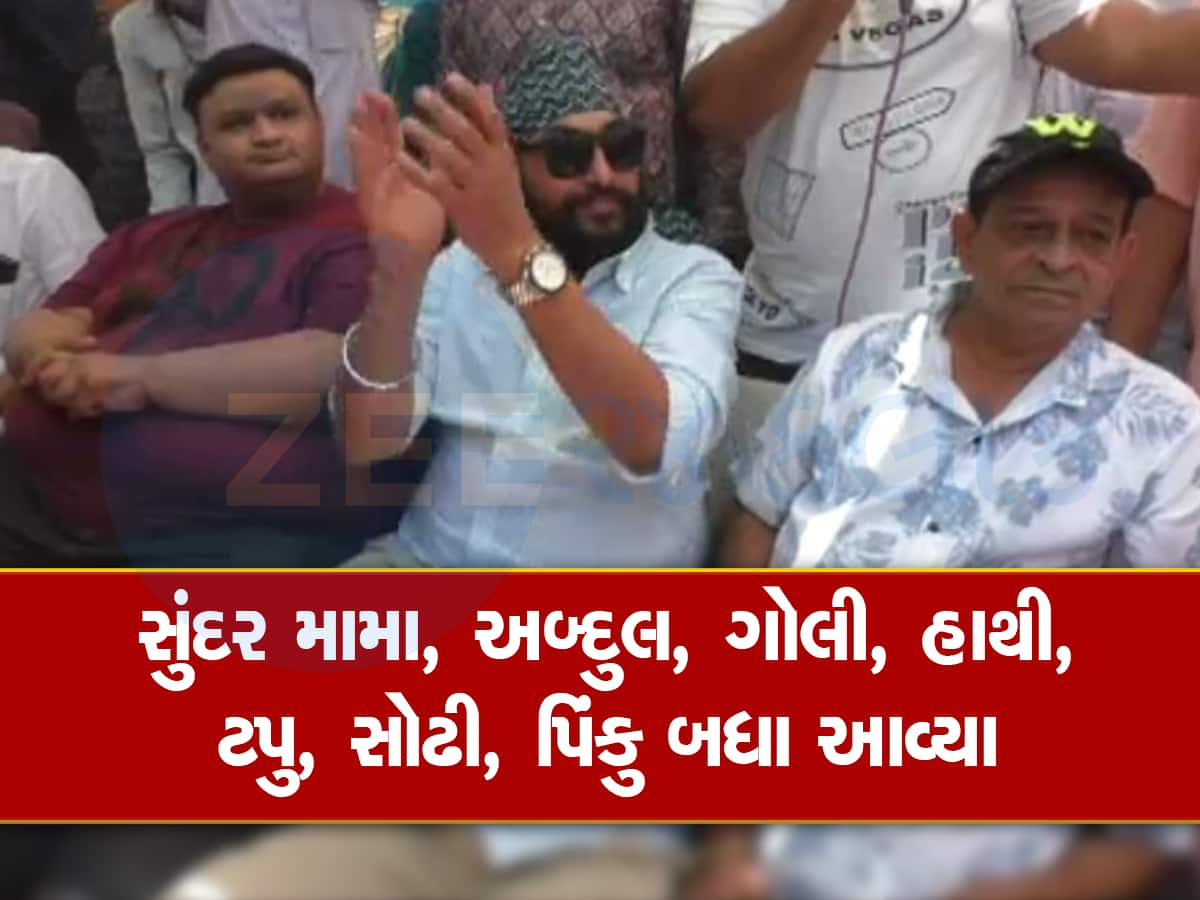 ગુજરાતના નાનકડા ગામમાં આવી પહોંચી તારક મહેતાની ટીમ, ગૌશાળાની ગાયને ઘાસ ખવડાવ્યું