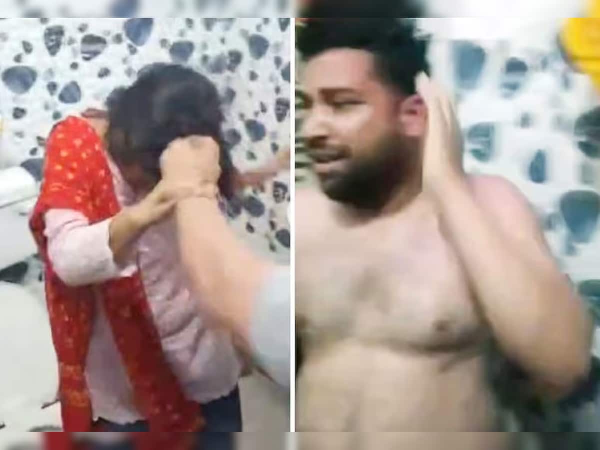 Viral Video: હાય લા! પતિએ ડોક્ટર પત્નીને બબ્બે પ્રેમીઓ સાથે હોટલના રૂમમાં રંગરેલિયા મનાવતી રંગે હાથ પકડી