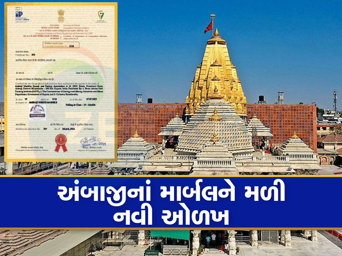 ગુજરાતનું સફેદ સોનું! બરફીના ટુકડા જેવા લાગતા ગુજરાતના સંગેમરમરને મળ્યો GI ટેગ