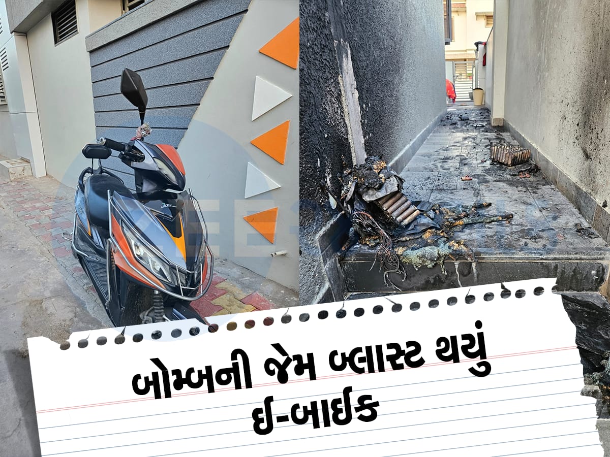 ઈલેક્ટ્રીક ગાડીમાં કેવી રીતે લાગે છે આગ, ઈ-બાઈક વાપરતા લોકો માટે લાલબત્તી સમાન કિસ્સો