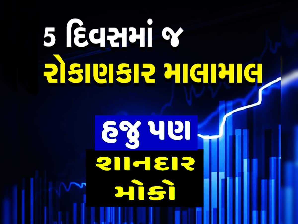 5 દિવસમાં આ 4 શેરોમાં રોકાણ કરનારાઓ બાંધી દેશે બંગલા, હજુ પણ તગડી કમાણીનો ચાન્સ!