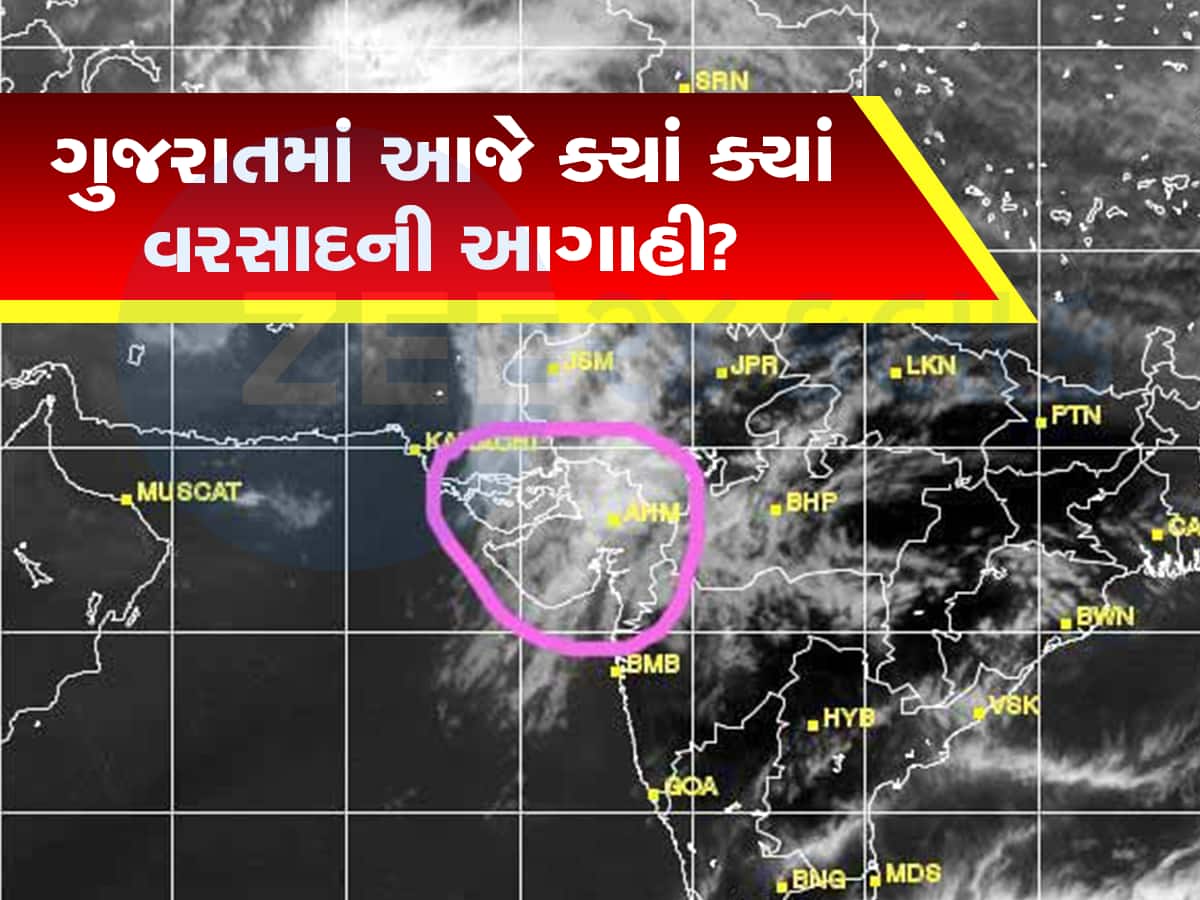 ગુજરાતમાં વરસાદની ધમાકેદાર એન્ટ્રી : આજે 13 જિલ્લાઓમાં ગાજવીજ સાથે વરસાદની છે આગાહી